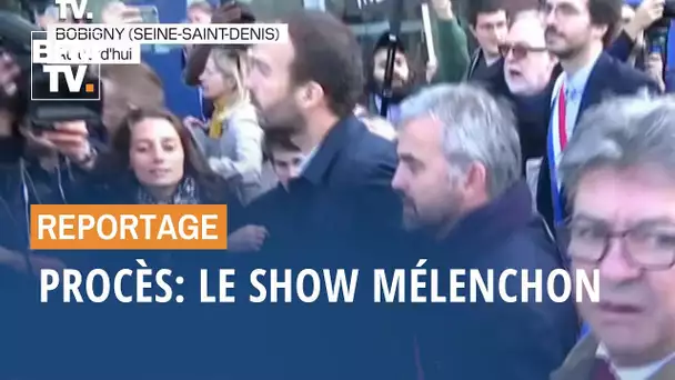 Procès: le show Mélenchon