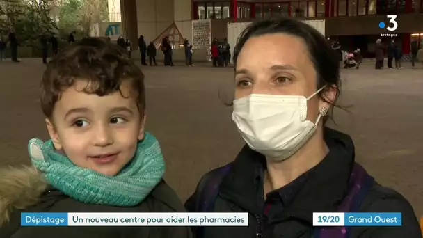 Covid-19. Ruée vers les tests dans les centres de dépistage, comme lundi 10/01 au Triangle de Rennes