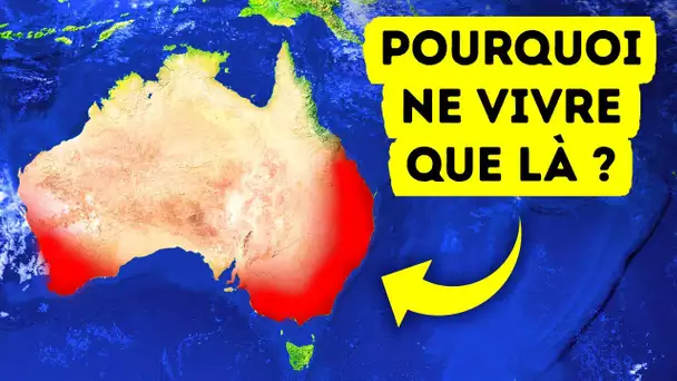 Le cas curieux du noyau désertique de l'Australie + autres lieux mystérieux