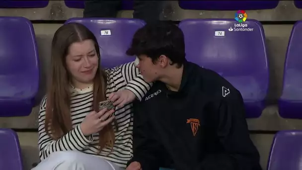 Calentamiento Real Valladolid CF vs Cádiz CF