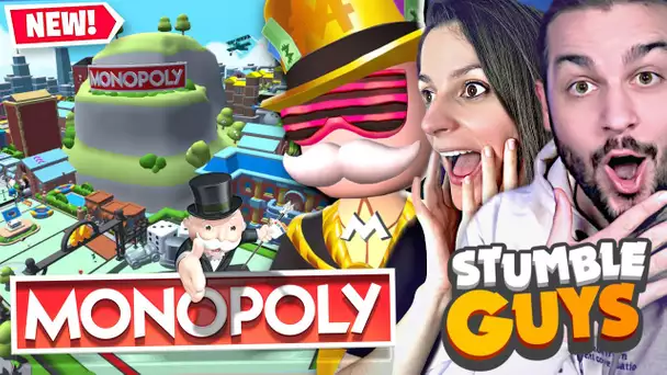 STUMBLE GUYS MONOPOLY ! LA MEILLEURE MISE A JOUR DE STUMBLE GUYS !