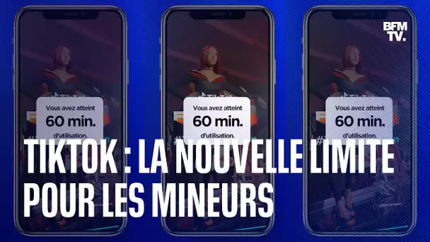 TikTok va imposer une limite de 60 minutes par jour pour les utilisateurs mineurs