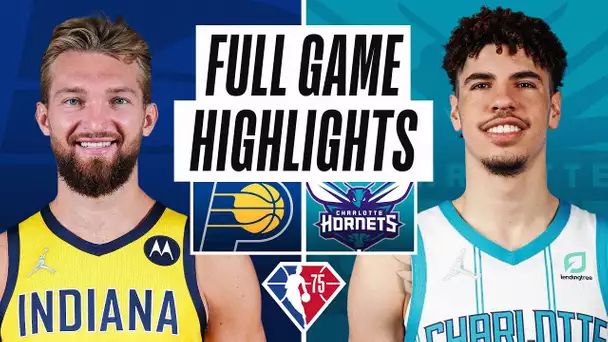 PACERS at HORNETS | FULL GAME HIGHLIGHTS | October 20, 2021