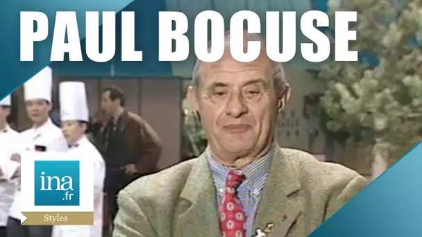 Paul Bocuse "Le Bocuse d'Or est là pour sauver la cuisine" | Archive INA