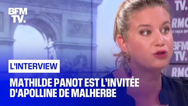 Mathilde Panot face à Apolline de Malherbe en direct