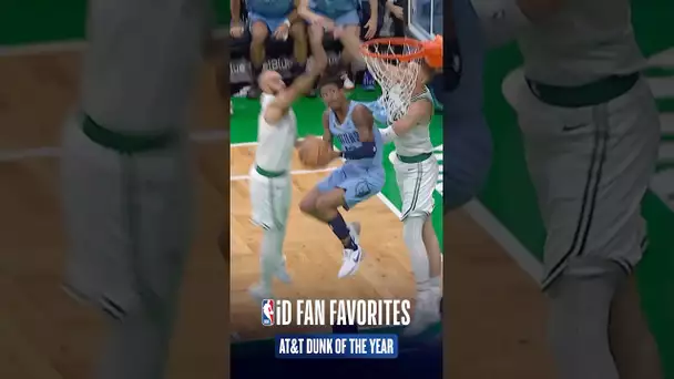 🚨 The results are in for the AT&T Dunk of the Year🚨