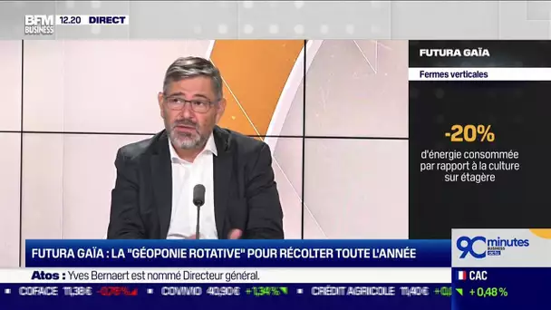 Pascal Thomas (Futura Gaïa) : La "géoponie rotative" de Futura Gaïa pour récolter toute l'année