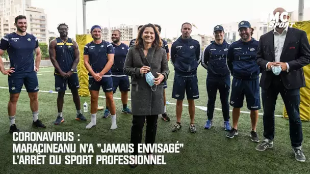 Coronavirus : Maracineanu n'a "jamais envisagé" l'arrêt du sport professionnel