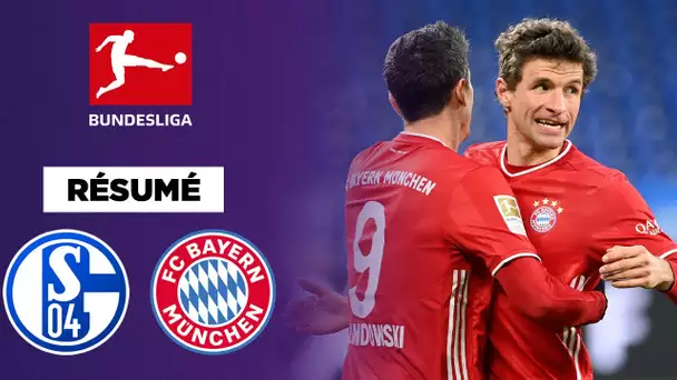Résumé : Le Bayern sans pitié pour Schalke, 0-4 !