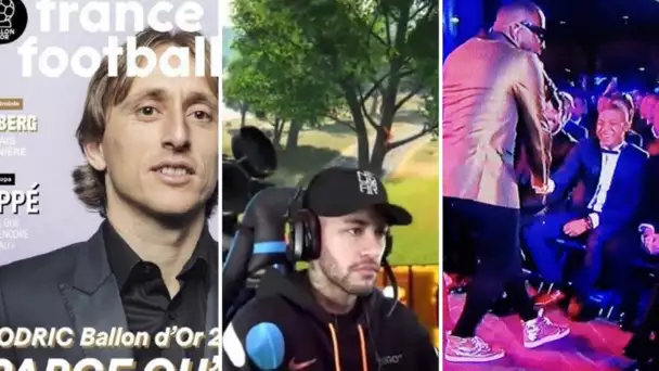 L'OM avait refusé modric/Neymar joue aux jeux videos pendant le ballon d'or rage famille Ronaldo ,