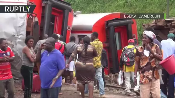 Cameroun : 55 morts et près de 600 blessés dans le déraillement d&#039;un train de voyageurs
