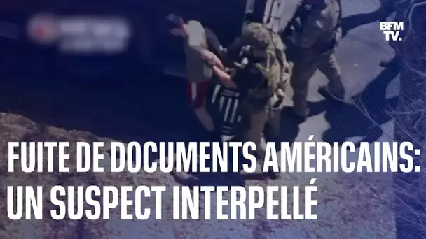 Un suspect arrêté dans l’enquête sur la fuite de documents confidentiels américains