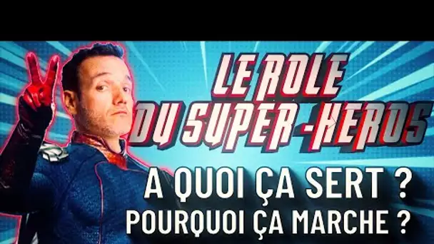 La très stylée relation des super héros avec notre psychologie