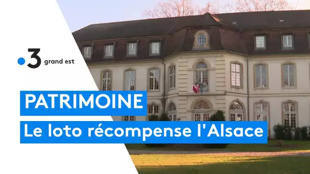 Loto du patrimoine : deux projets sont récompensés en Alsace