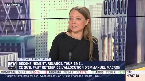 Aurore Lalucq (Economiste) : Ce qu'il faut retenir de l'allocution d'Emmanuel Macron
