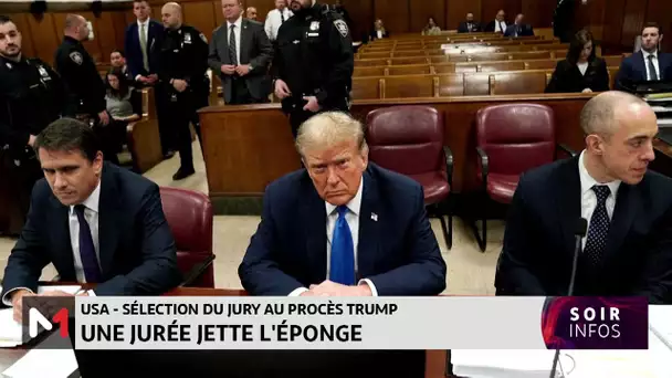 Usa-sélection du jury au procès de Trump : une jurée jette l´éponge