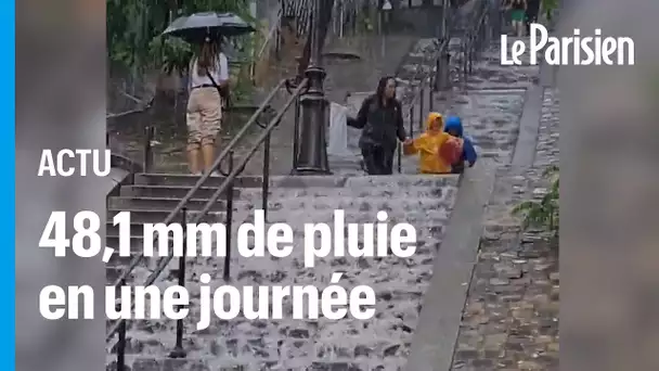 Déluge à Paris : un record de précipitations depuis 2018