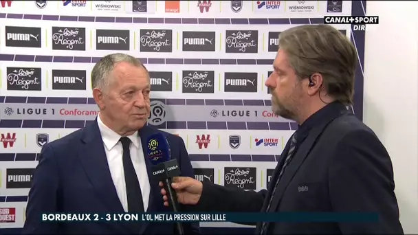 Ligue 1 Conforama - 34ème journée : La réaction de Jean-Michel Aulas après Bordeaux / OL