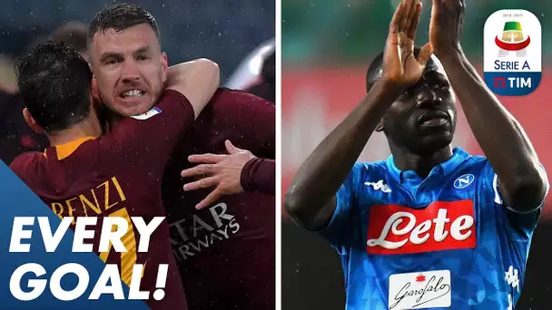Džeko finally finds a home goal & Koulibaly scores brace to relegate Chievo! | EVERY Goal | Serie A