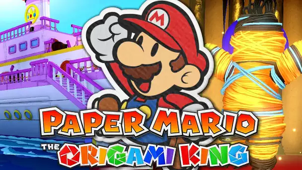 UN BOSS ÉLASTIQUE ET LE BATEAU DE PEACH ! PAPER MARIO : THE ORIGAMI KING EPISODE 8 NINTENDO SWITCH