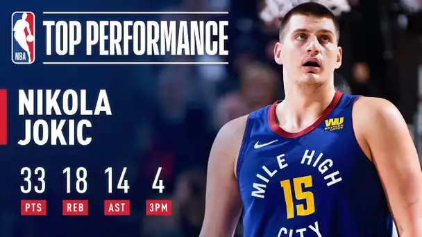 Nikola Jokic Records One Of A Kind Stat-Line in 65 MINUTES of Play | May 3, 2019