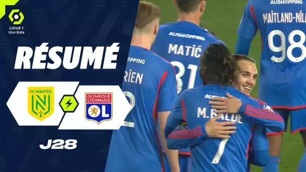 FC NANTES - OLYMPIQUE LYONNAIS (1 - 3) - Résumé - (FCN - OL) / 2023/2024