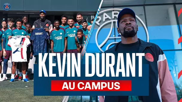 🏀 KEVIN DURANT AU CAMPUS PSG 🤝