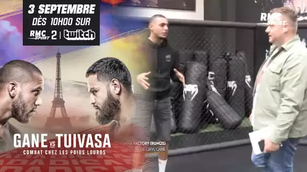 UFC Paris : Visite de la salle d'entraînement de la star française du MMA Ciryl Gane