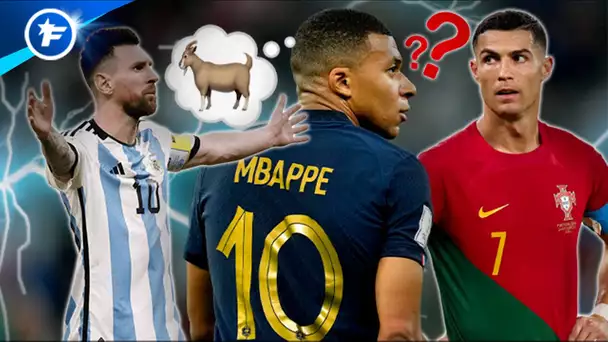 Kylian Mbappé DÉSIGNE le GOAT entre CR7 et Messi | Revue de presse