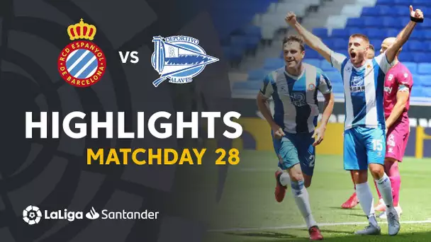 Highlights RCD Espanyol vs Deportivo Alavés (2-0)