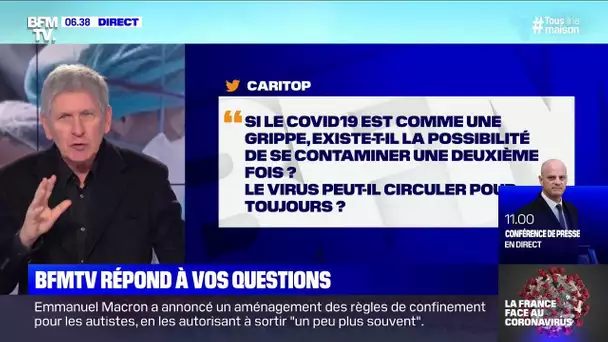 Peut-on être contaminé deux fois par le covid-19 ? BFMTV répond à vos questions