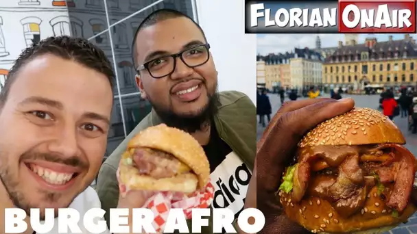 Un BURGER AFRO?  Dégustation du Mafé Burger à LILLE - VLOG #567