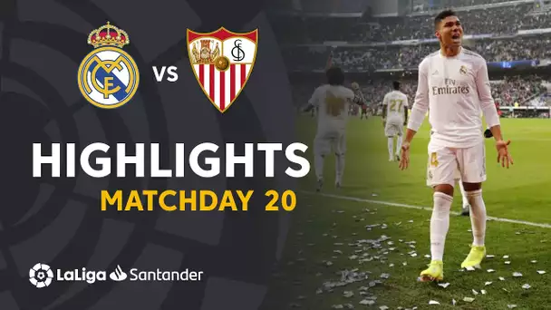 Highlights Real Madrid vs Sevilla FC (2-1)