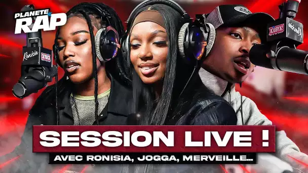 SESSION LIVE avec Ronisia, Merveille, Jogga, Wilsko & 7ia ! #PlanèteRap