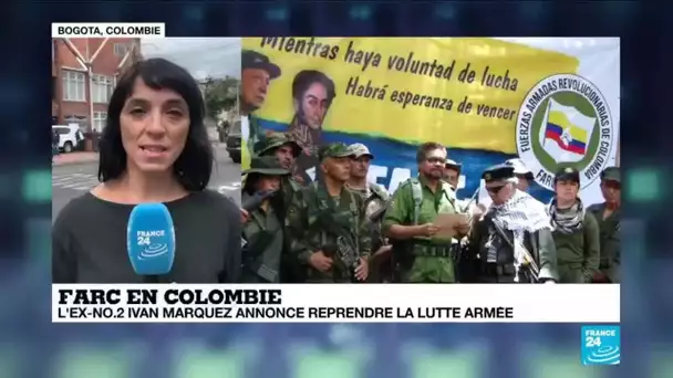 Reprise de la lutte armée des FARC en Colombie : "Le processus de paix est fortement fragilisé"