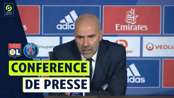 Conférence de presse OLYMPIQUE LYONNAIS - PARIS SAINT-GERMAIN (1-1)  / 2021/2022