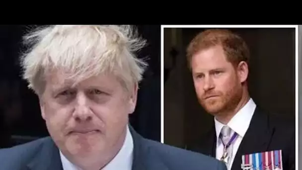 Boris Johnson "sn.obé" par le prince Harry lors d'une rencontre délicate