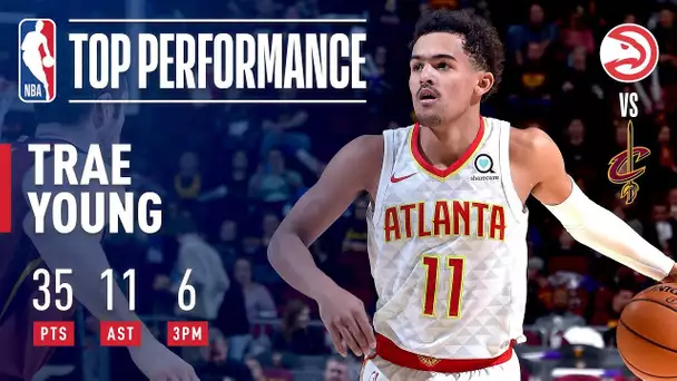 Trae Young Drops 35 & 11 In Victory Over Cleveland | October 21, 2018