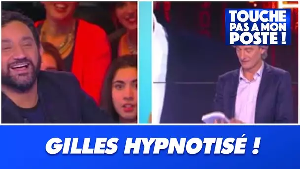 Hypnotisé, Gilles Verdez se prend pour Cyril Hanouna dans TPMP !