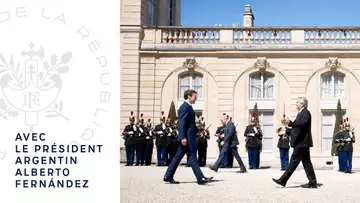 Déclaration du Président Emmanuel Macron et du Président argentin Alberto Fernández