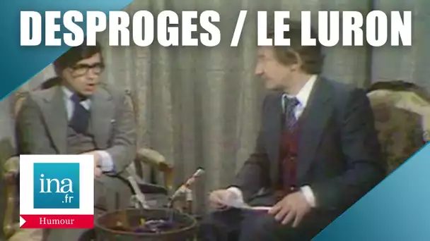 Pierre Desproges et Thierry Le Luron : "Entretien au coin du feu" | Archive INA