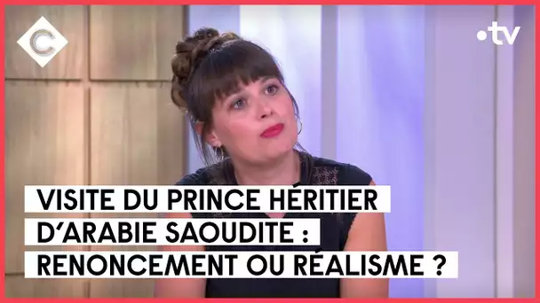 Visite du Prince héritier d’Arabie Saoudite - Audrey Lebel - C à vous - 16/06/2023