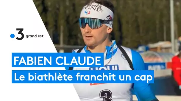 Le biathlète Fabien Claude franchit un cap