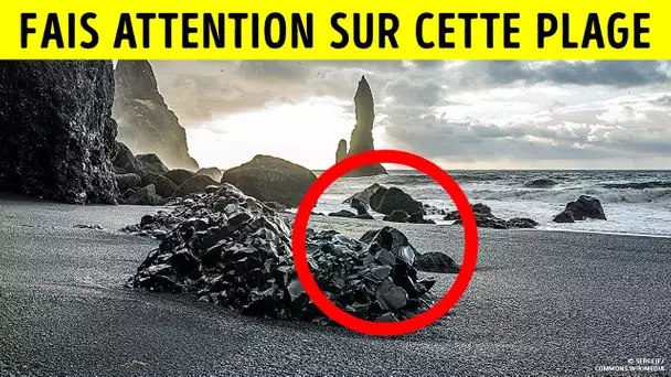 Pourquoi cette plage de sable noir est-elle si dangereuse ?