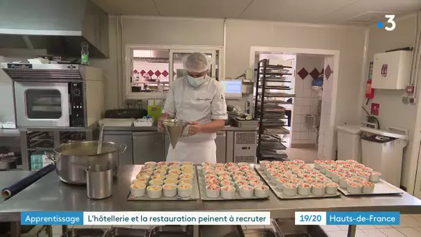 Le manque d'apprentis dans le secteur de la restauration se fait ressentir. Exemple à Laon.