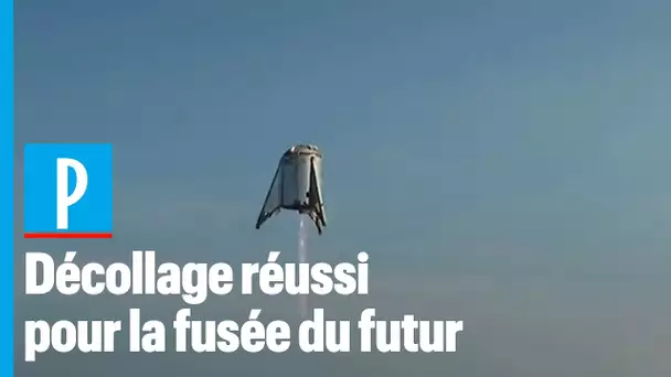 Premier décollage pour la fusée futuriste d'Elon Musk