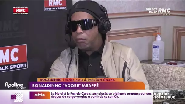 Rothen s'enflamme : Ronaldinho "adore" Mbappé