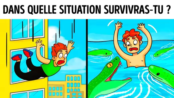 15 Énigmes Que tu Dois Résoudre Pour Survivre Dans Des Situations Dangereuses