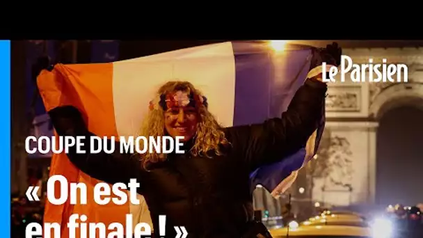 « On est en finale ! » : les supporters français tout à leur joie  après la victoire face au Maroc