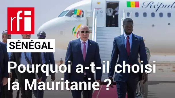 Sénégal : pourquoi Bassirou Diomaye Faye a-t-il choisi la Mauritanie ? • RFI